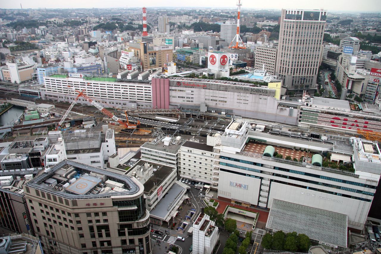 横浜駅工事