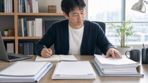 技術士二次試験の受験対策で学習資料の優先順位を整理する社会人