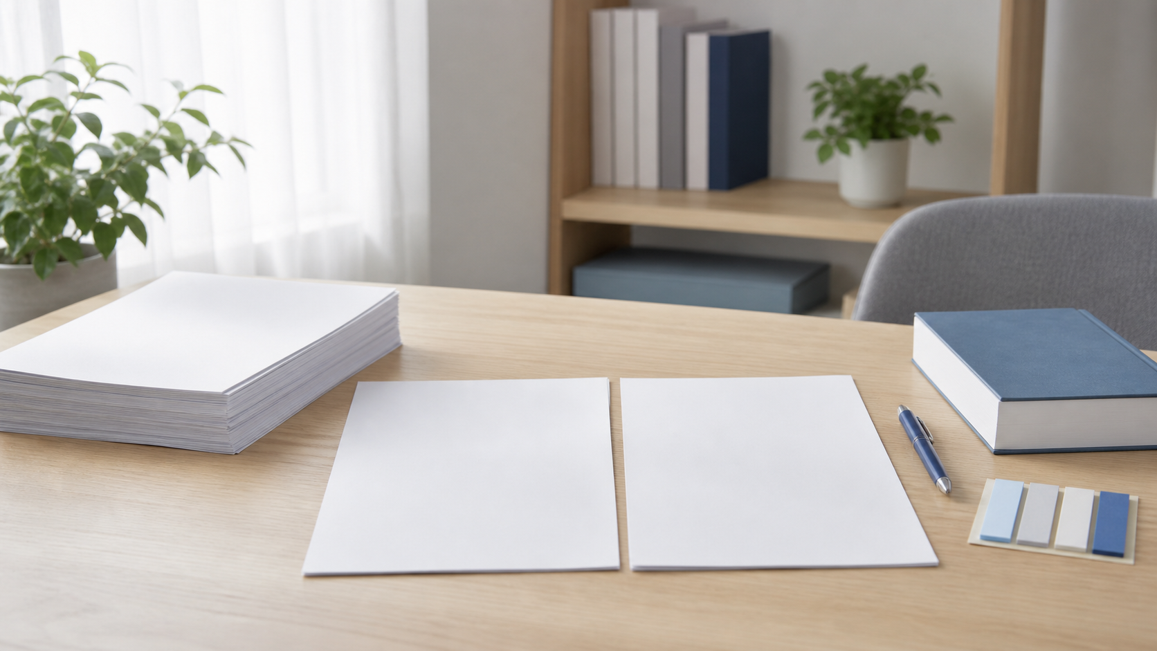 技術士二次試験の問題集を復習して答案を改善する勉強机