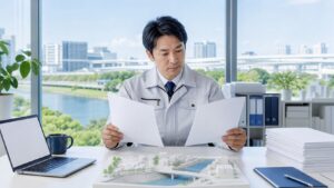 技術士建設部門の気候変動論文で適応策と緩和策を比較する技術者
